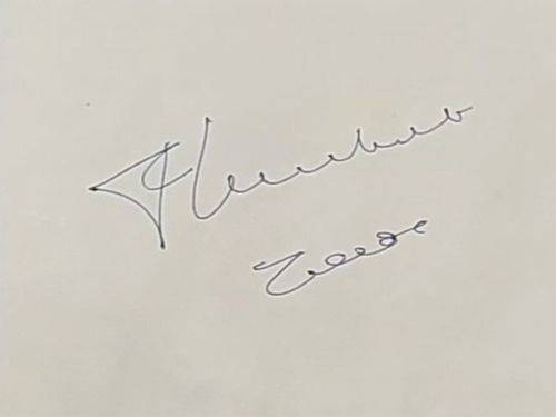 Frans Claerhout - Thick Acrylic on Paper - Unframed with COA, signed & dated on the back