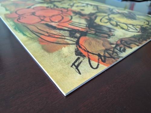 Large Frans Claerhout Print on board - 42cm x 60cm