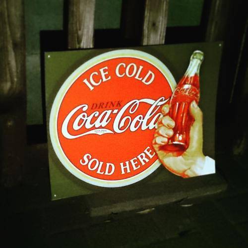 Stunning Coca Cola Reflective ABS Sign!!!
