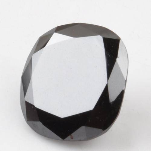 Beautiful 16.46ct Moissanite Black Oval Cut.Stunning. AAA Quality