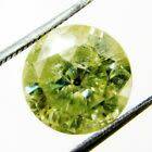 Natural Untreated Huge 6ct Round Cut Yellow Diamond. Fantastic