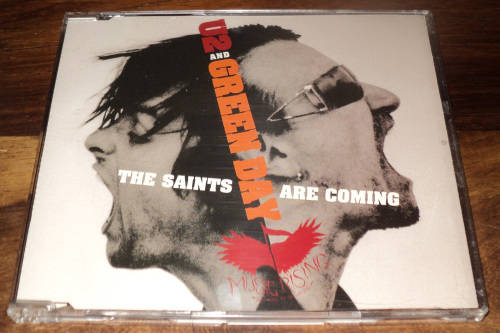 U2 And Green Day - The Saints Are Coming (CD single)