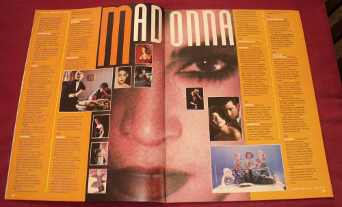 Madonna - No 1 (Number One) magazine - 18 July 1987 issue
