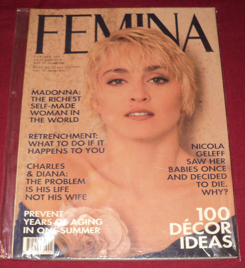 Madonna - Femina magazine - October 1991
