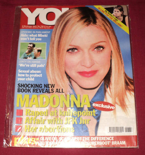 Madonna - You magazine - 8 November 2001