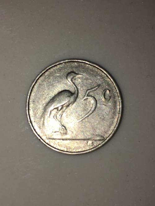 1965   5 cent ENG