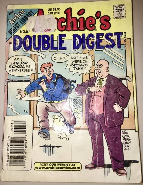 NO 97  ARCHIES (THE ARCHIE DIGEST LIBRARY)double digest