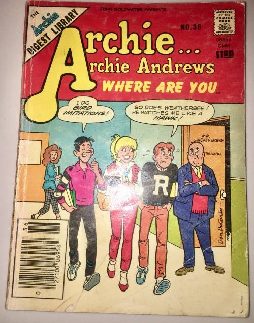 NO 36 ARCHIES (THE ARCHIE DIGEST LIBRARY)