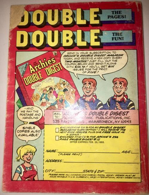 NO 36 ARCHIES (THE ARCHIE DIGEST LIBRARY)