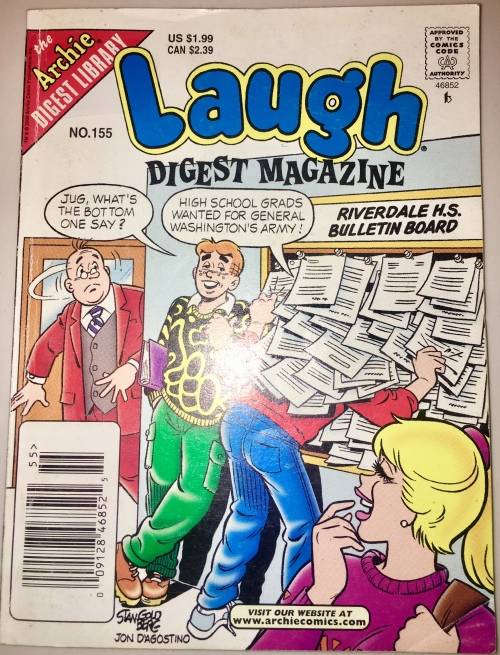 NO 155  (THE ARCHIE DIGEST LIBRARY)