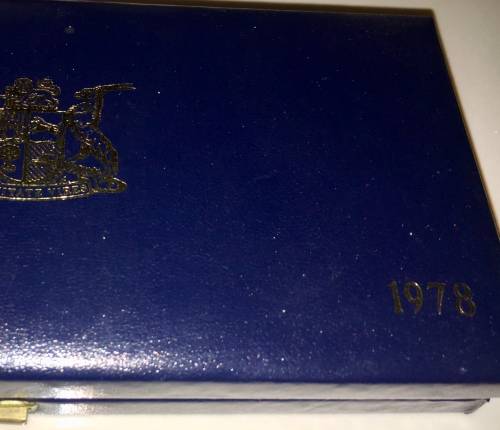 1978 PROOF MINT SET BOXED