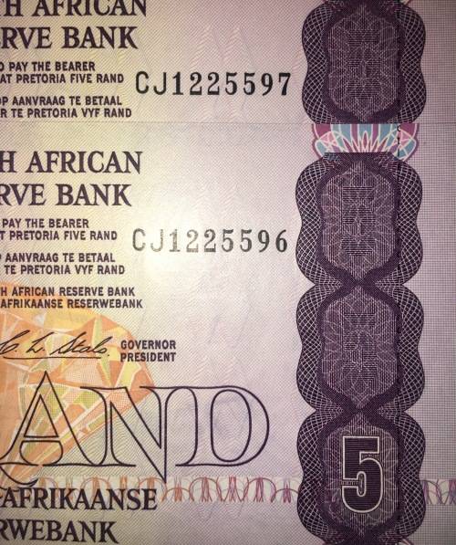 2 X R5 IN SEQ CJ 596 - 597 XF CL STALS