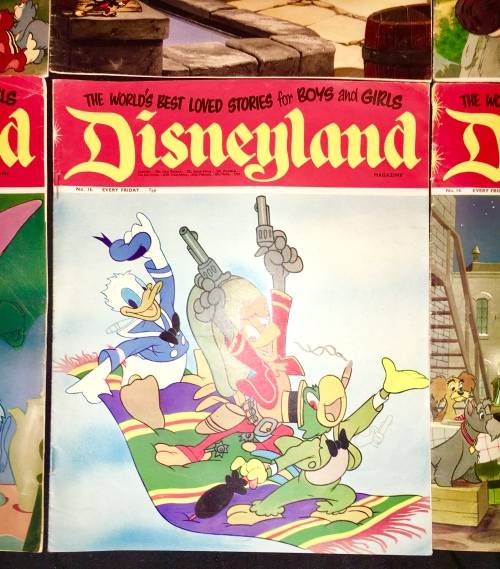DISNEYLAND COLLECTORS X 6  NO 10,NO 11,NO 12,NO 13,NO 14,NO 15 1971 (WALT DISNEY PRODUCTION)VF