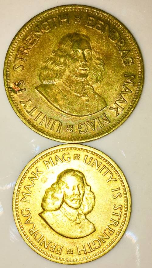 1961 1 CENT & 1/2 CENT