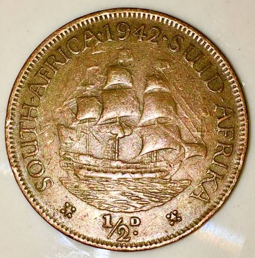 1/2 PENNY 1942