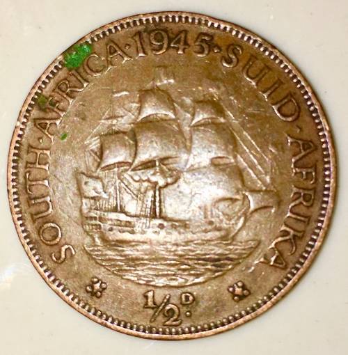1/2 PENNY 1945