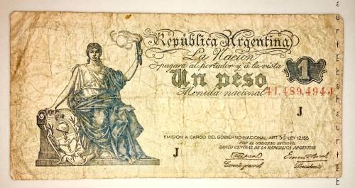 ARGENTINA 1 PESOS 1935