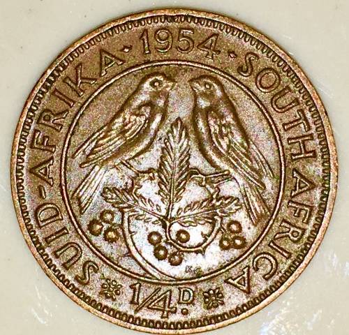 1/4 PENNY 1954