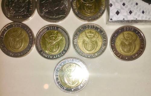 COMPLETE SET OF COMMEMORATIVE R5 COINS 1994 TO 2019 HIGH GRADE COINS