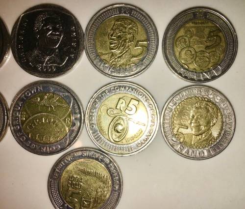 COMPLETE SET OF COMMEMORATIVE R5 COINS 1994 TO 2019 HIGH GRADE COINS