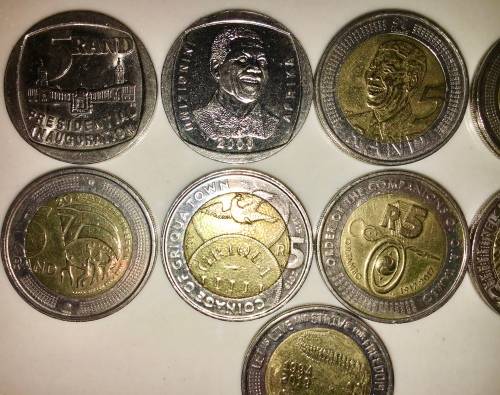 COMPLETE SET OF COMMEMORATIVE R5 COINS 1994 TO 2019 HIGH GRADE COINS
