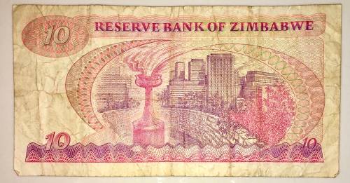 ZIMBABWE $10 1994