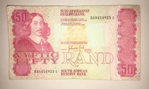 DE KOCK R50  BA8454925 1985 THIRD ISSUE
