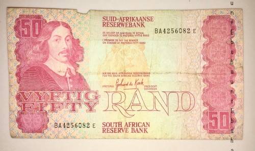 DE KOCK R50  BA4256082 1985 THIRD ISSUE