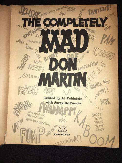 MAD MAG THE COMPLETELY MAD DON MARTIN BEST CARTOONS SPECIAL 1974