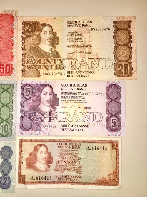 COMPLETE SET OF CL STALS & DECIMALS R50 -(R1 DE JONG 1975)-1990s GOOD CONDITION( 1 BID TAKES ALL)