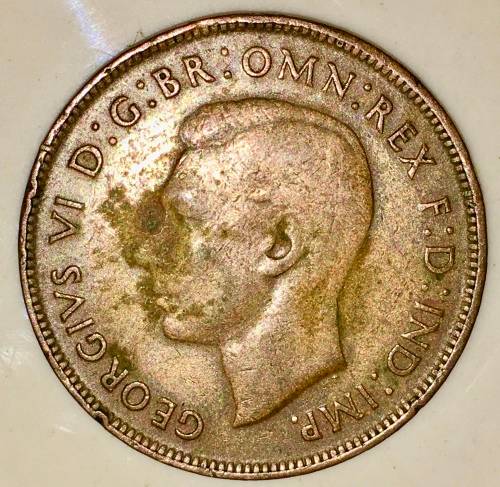 AUSTRALIA,,,1 PENNY 1945