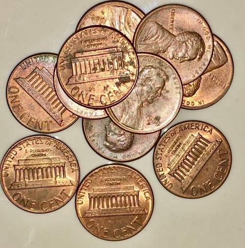 U.S.A,,,,,1 CENT (LINCOLN)1984(BID PER COIN)