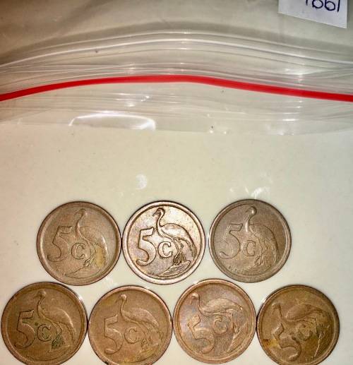 5 CENT 1991 ( BID PER COIN)