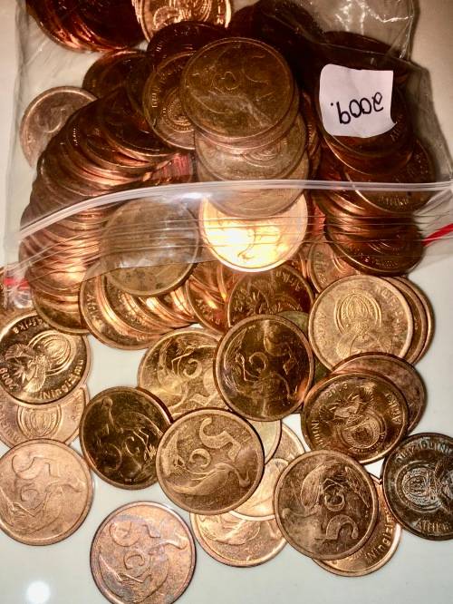 5 CENT 2009 ( BID PER COIN)