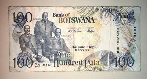 BOTSWANA ,,,100 PULA , 2004