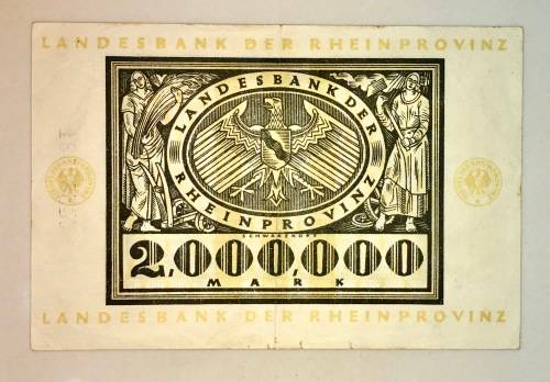 GERMANY 2,000,000 MARK 1923
