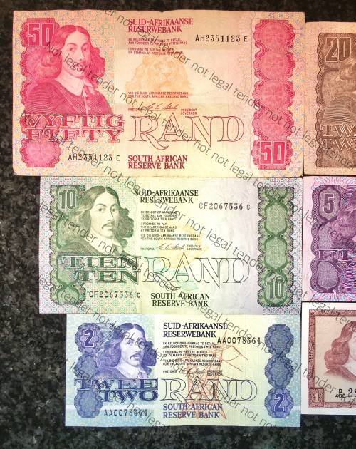 COMPLETE SET OF CL STALS & DECIMALS  R50 TO R2 AA007 --1990 [R1 T.W DE JONG 1975]1 BID TAKES ALL]