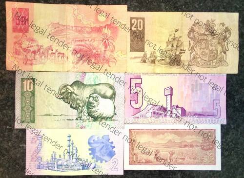 COMPLETE SET OF CL STALS & DECIMALS  R50 TO R2 AA007 --1990 [R1 T.W DE JONG 1975]1 BID TAKES ALL]