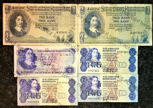 COMPLETE SET OF R2 NOTES ALL GOVERNORS 1961-1990 (1 BID TAKES ALL)