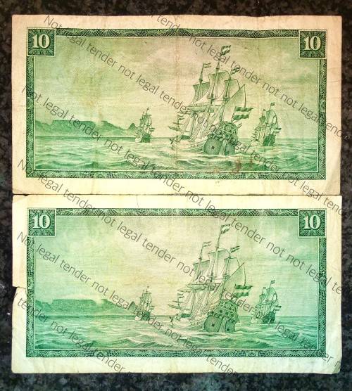 TW DE JONG R10 X2..,,,1ST ISSUE 1967 SPRINGBUCK WTM (1 BID TAKES ALL)