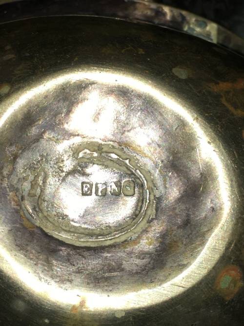 1923 STUDENT OFFICERS Z.A.M.S SWEET BOWL.RARE