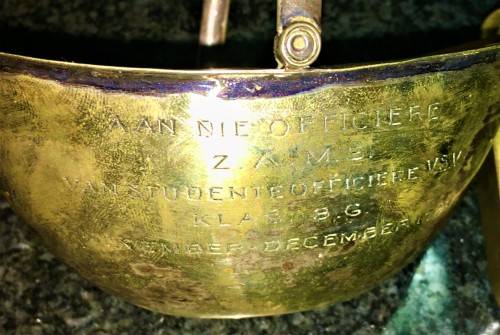 1923 STUDENT OFFICERS Z.A.M.S SWEET BOWL.RARE