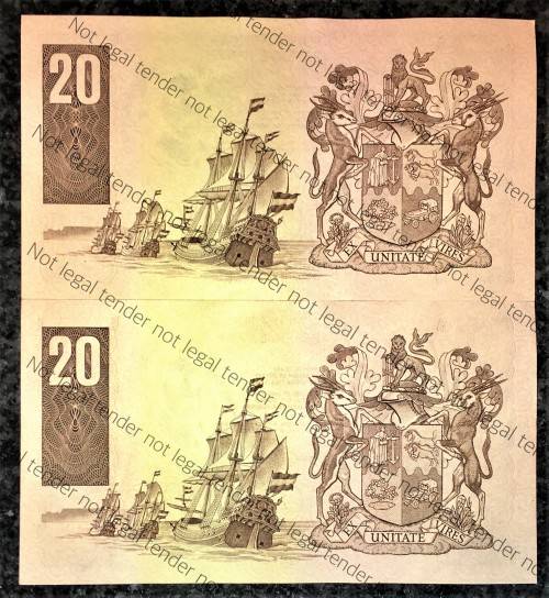 CL STALS R20 IN SEQUENCE AM5908040-039 UNC E/A 1ST ISSUE 1990 (ONE BID TAKES ALL)
