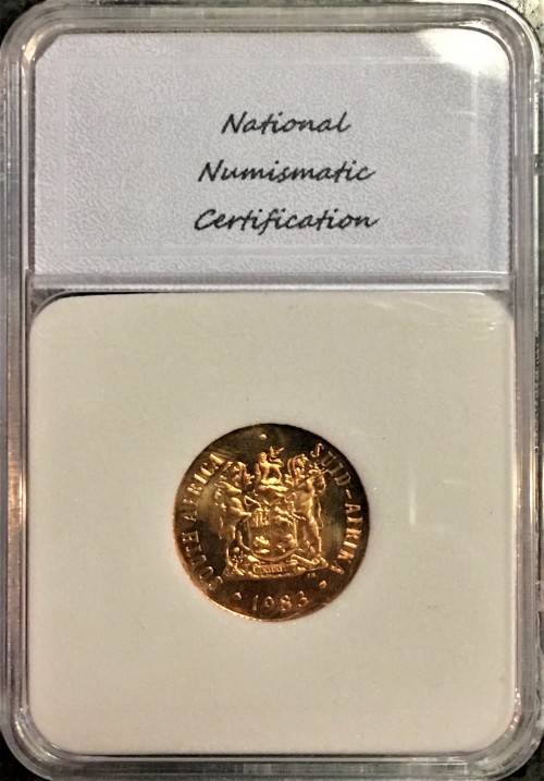 R S A - PROOF DCAM RED 2 CENT 1983 GRADED PR-70 PEFECT GRADE NNC