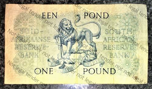 MH DE KOCK 1 POUND 1959 A/E 3RD ISSUE