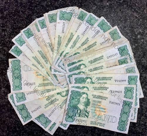 GPC DE KOCK R10 --1982- 2ND ISSUE (1 BID TAKES ALL 50 NOTES) C4/25 TO C7/67