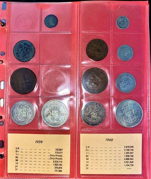 S A UNION COLLECTION 1923-1946 IN ORIGANAL BICKELS ALBUM NEAR COMPLETE ONLY 18 COINS MISSING