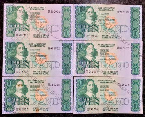 GPC DE KOCK R10 --1985-- 3RD ISSUE (1 BID TAKES ALL 6 NOTES)
