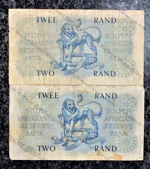 MH DE KOCK R2 -- B43 & B58 --1961--- 4TH ISSUE (1 BID TAKES ALL)