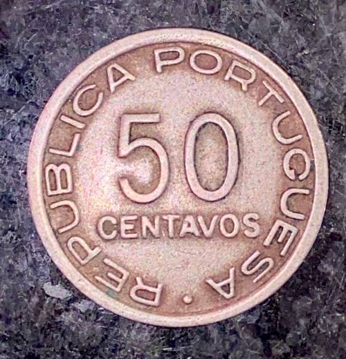 MOZAMBIQUE/PORTUGAL 50 CENTAVOS 1936
